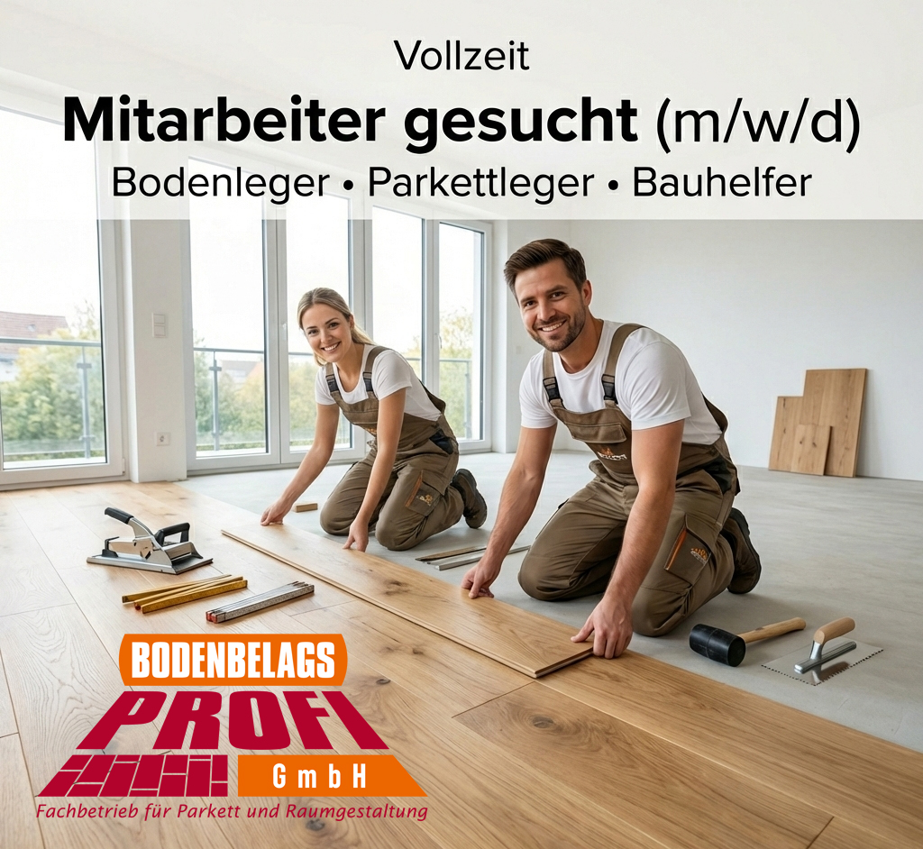 Mitarbeiter gesucht (m/w/d) – Vollzeit